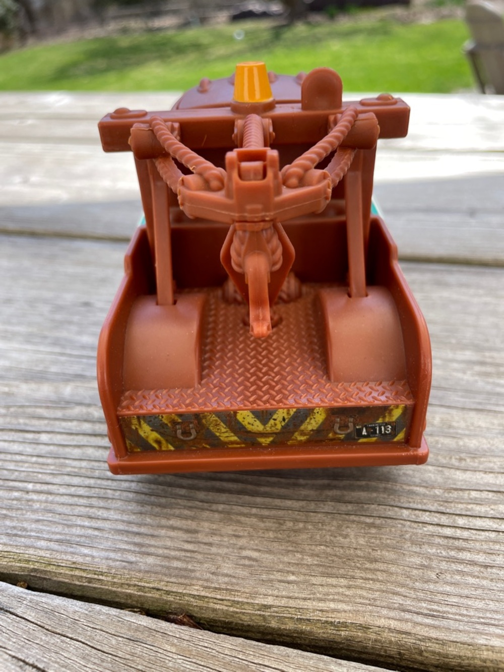 Mattel Brown Tow Truck Character Toy with Teal Accent - Picture 3 of 5
